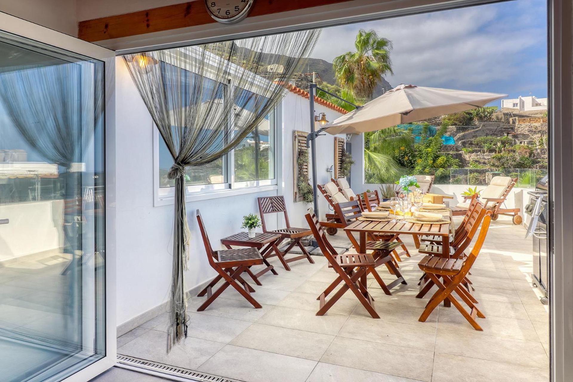 Big Terraced House, 100M To The Beach, With Bbq And Sea View Guincho  外观 照片